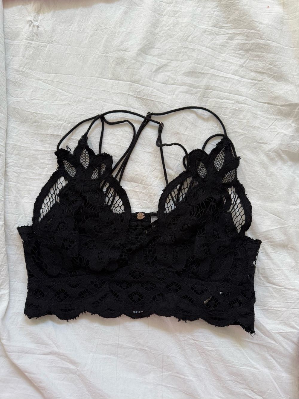 black free people bralette